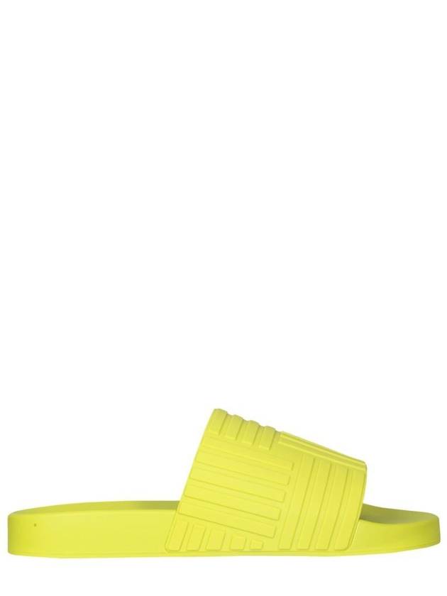 Intrecciato Rubber Slippers Kiwi - BOTTEGA VENETA - BALAAN 2