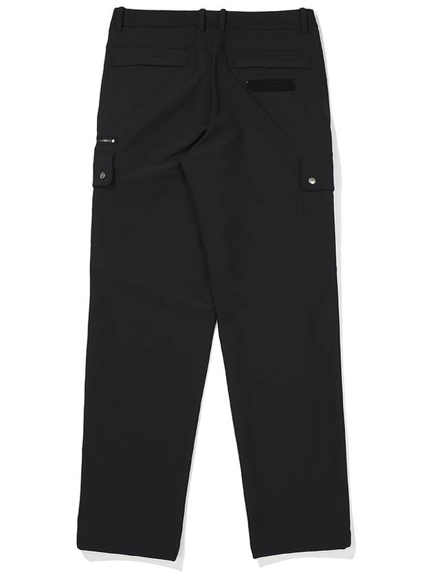 Tapered fit cargo deformation pants BLACK MAN - MALBON GOLF - BALAAN 2