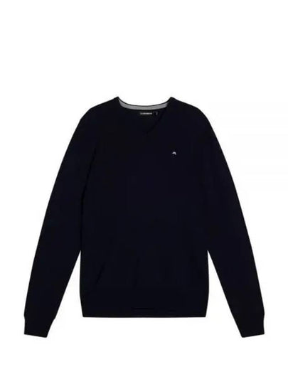 Lymann Merino V-Neck Knit Top Navy - J.LINDEBERG - BALAAN 2