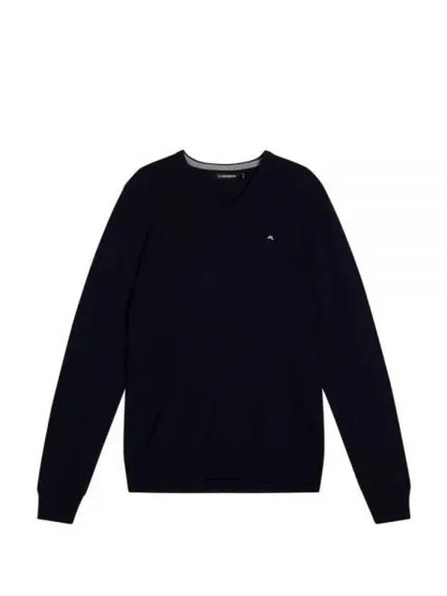 Lymann Merino V-Neck Knit Top Navy - J.LINDEBERG - BALAAN 2