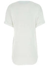 Koldi Linen Short Sleeve T-Shirt White - ISABEL MARANT ETOILE - BALAAN 4