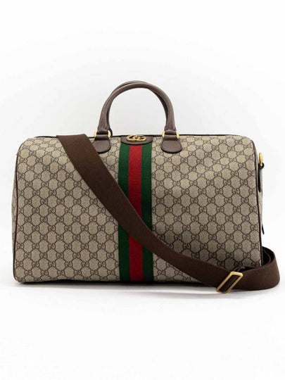 Ophidia GG Carry On Medium Duffel Bag Beige - GUCCI - BALAAN 2