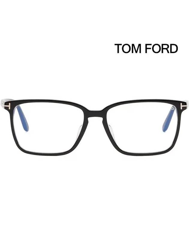 Blue light blocking glasses frame TF5696FB 001 Horn rimmed eye protection - TOM FORD - BALAAN 3