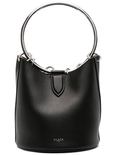 24 F W Medium Ring Bucket Bag AA1S02820CA515 999 B0011169877 - ALAIA - BALAAN 2