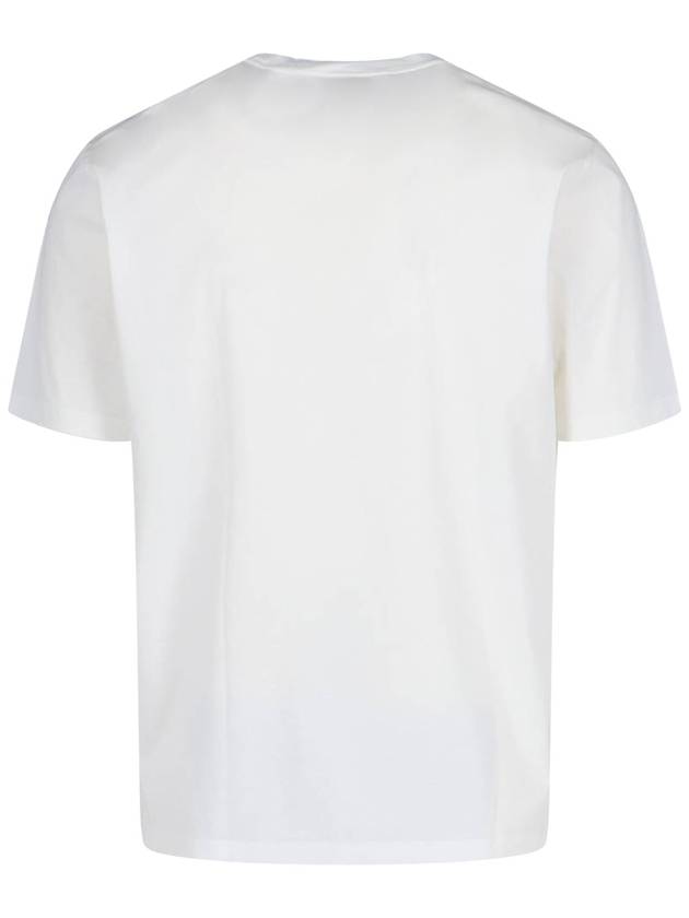 Short Sleeve T-Shirt J21GC0016J45051 100 White - JIL SANDER - BALAAN 3