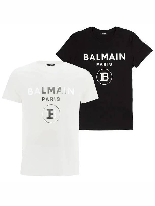 Logo short sleeve t shirt 2color VH1EF000 - BALMAIN - BALAAN 3