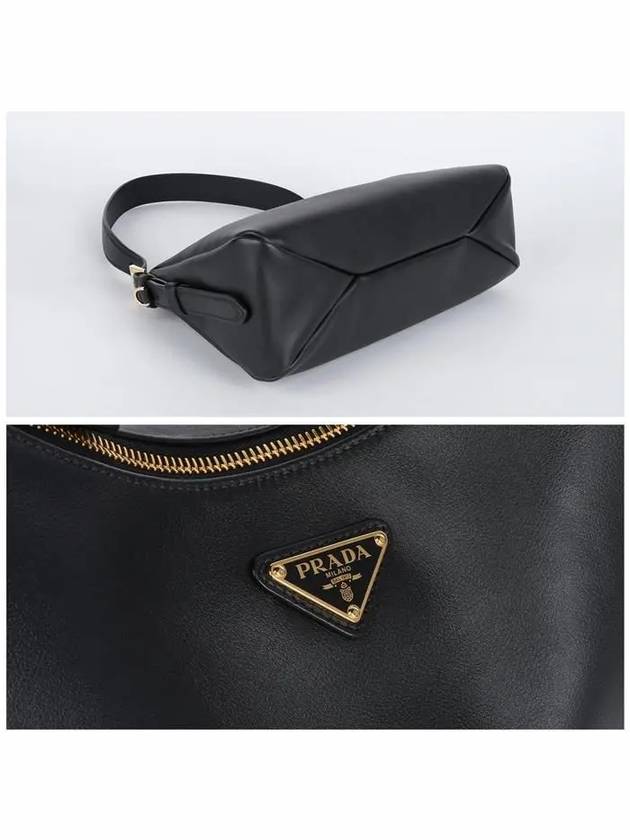 1BC229 2CYS F0002 Emme medium leather shoulder bag - PRADA - BALAAN 4