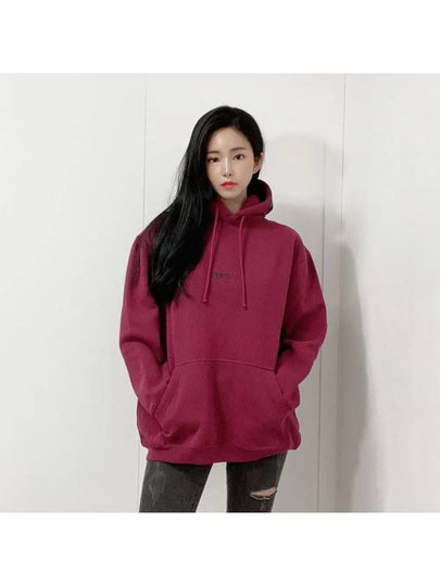 Lettering Logo Hoodie Bordeaux - VETEMENTS - BALAAN 2