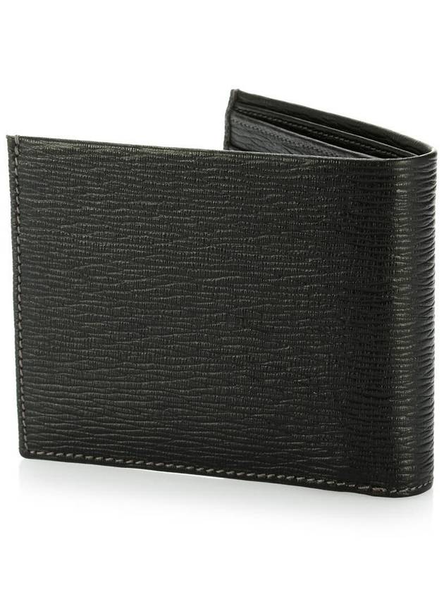 Men's Classic Logo Half Wallet Black - SALVATORE FERRAGAMO - BALAAN 4