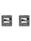 Men's G Cufflinks Silver - GUCCI - BALAAN 4