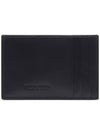 Intrecciato Lambskin Calfskin Card Wallet Black - BOTTEGA VENETA - BALAAN 5