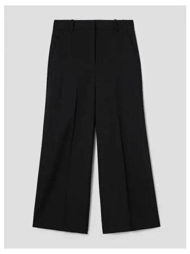 Women s Oxford Shirt Wool High Waist Pants Trousers Black Domestic Product GM0024030546862 - THEORY - BALAAN 1