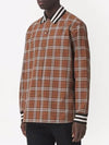 Collar Check Long Sleeve Shirt Brown - BURBERRY - BALAAN 4