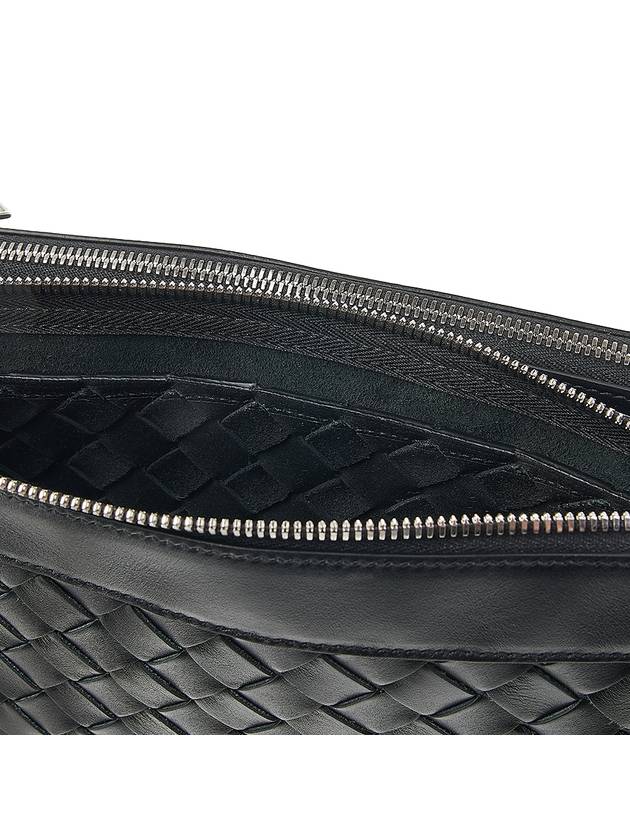 Classic Duo Shoulder Bag Black - BOTTEGA VENETA - BALAAN 11