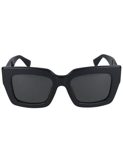 Bold Square Sunglasses Black - BOTTEGA VENETA - BALAAN 2