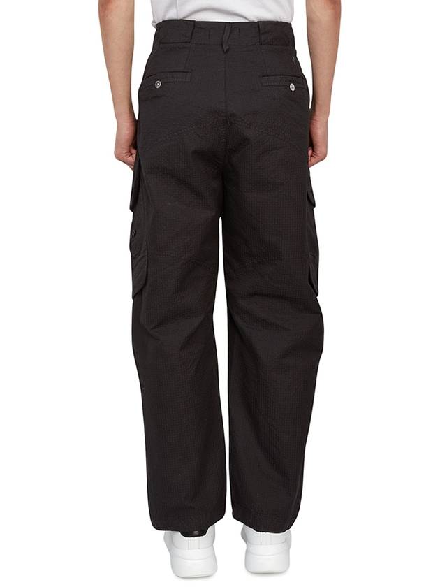 Shadow Project Cotton Nylon Cargo Straight Pants Black - STONE ISLAND - BALAAN 5