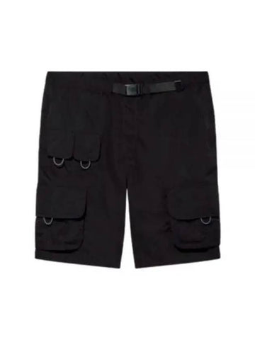 BELTED CARGO SHORT MBB53001C1 BLACK shorts - ALPHA INDUSTRIES - BALAAN 1