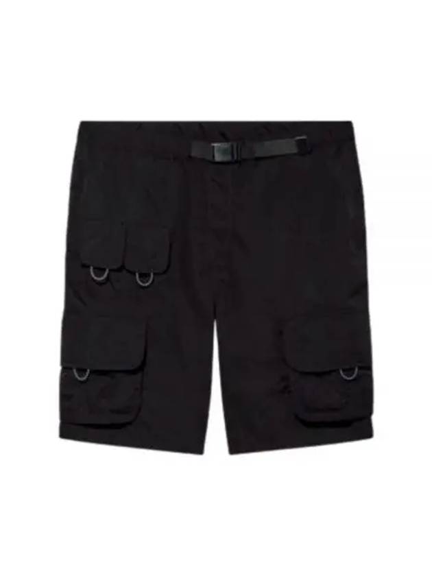 BELTED CARGO SHORT MBB53001C1 BLACK shorts - ALPHA INDUSTRIES - BALAAN 1