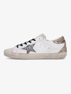 Super-Star Glittered Sneakers White - GOLDEN GOOSE - BALAAN 2