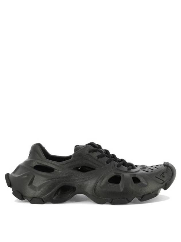 HD Rubber Sole Cut-Out Low Top Sneakers Black - BALENCIAGA - BALAAN 2