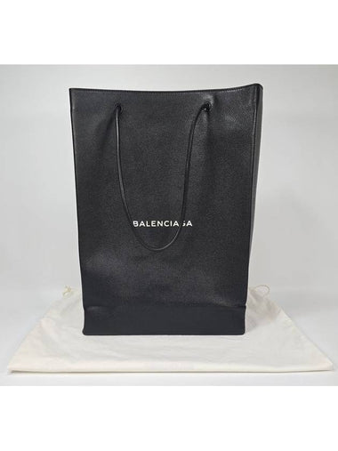 North South medium leather tote bag - BALENCIAGA - BALAAN 1