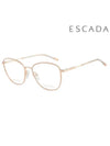 Glasses Frame VES B73 08FC Round Metal Women s - ESCADA - BALAAN 2