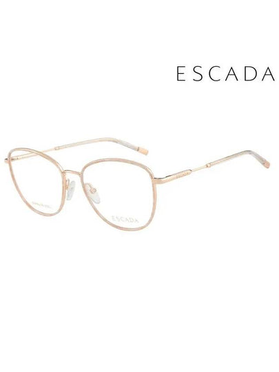 Glasses Frame VES B73 08FC Round Metal Women s - ESCADA - BALAAN 2