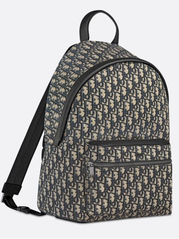 Oblique Rider Backpack Black Beige - DIOR - BALAAN 2