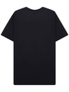 Zafferh Mini Logo Cotton Short Sleeve T-Shirt Black - ISABEL MARANT - BALAAN 4