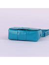 Cassette Small Leather Cross Bag Blue - BOTTEGA VENETA - BALAAN 6