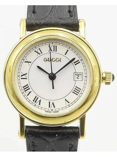 7200L Round Gold Bezel Women s Quartz Watch - GUCCI - BALAAN 1