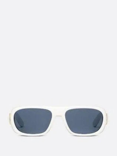 24 LADYS1IXR 95B0 White Square Sunglasses - DIOR - BALAAN 2