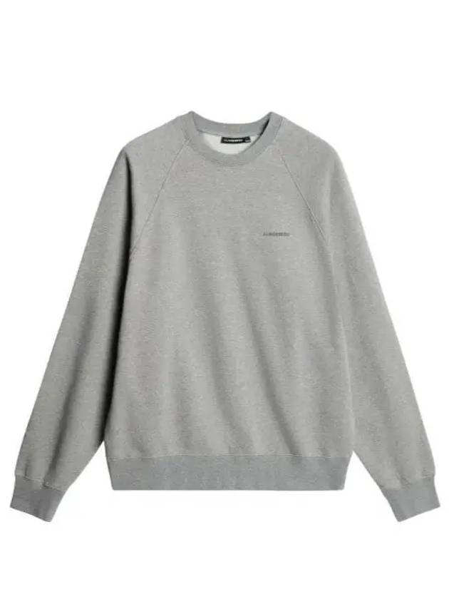 Callan Sweatshirt Light Grey Melange - J.LINDEBERG - BALAAN 1