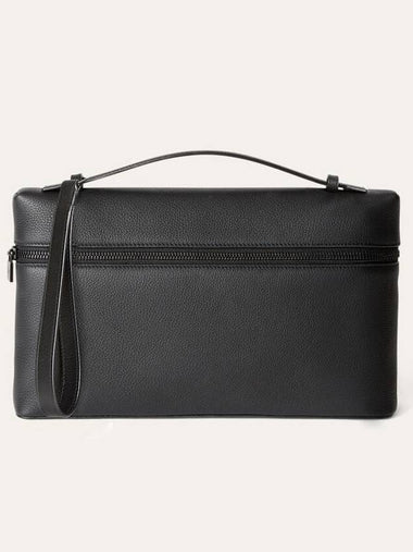 Extra L29 Pouch Bag Black - LORO PIANA - BALAAN 1