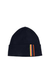 Artist Striped Wool Beanie Navy - PAUL SMITH - BALAAN 2