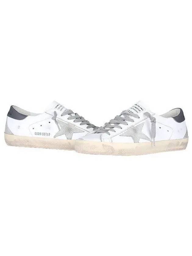 Superstar Grey Tab Low Top Sneakers White - GOLDEN GOOSE - BALAAN 2