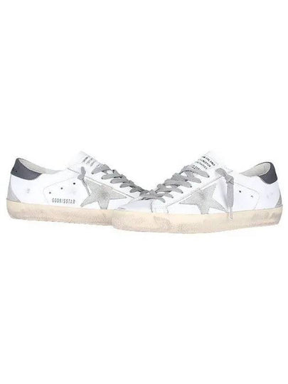 Superstar Grey Tab Low Top Sneakers White - GOLDEN GOOSE - BALAAN 2