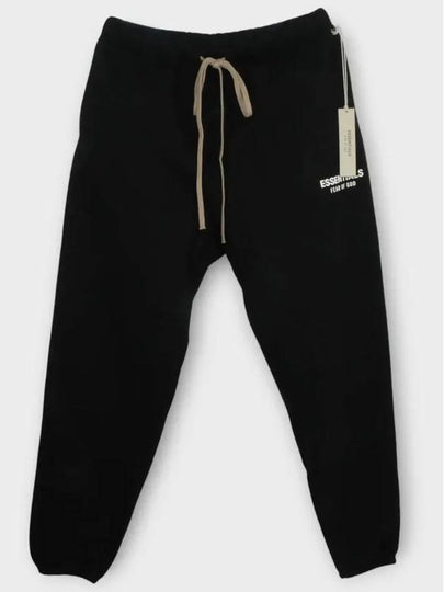 logo fleece brushed jogger sweatpants black 130HO242020F - FEAR OF GOD ESSENTIALS - BALAAN 2