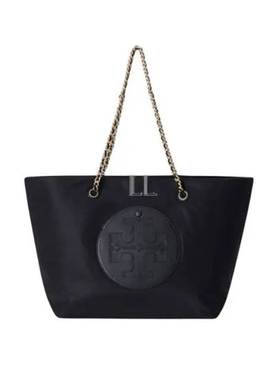 Ella Chain Tote Bag Black - TORY BURCH - BALAAN 2