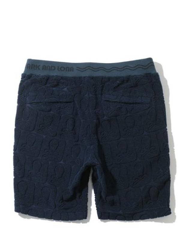 Men's Fader Pile Shorts Navy - MARK & LONA - BALAAN 3