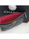 19 Clutch Medium Black Clutch Bag 19 Clutch Goat Skin AP0951 - CHANEL - BALAAN 5