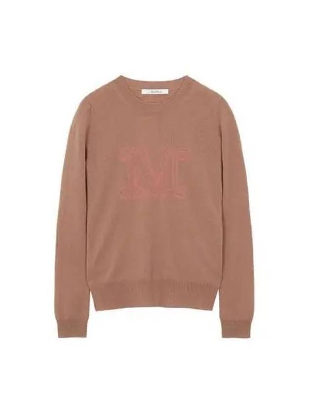 Knit women s bimba cashmere light pink blue - MAX MARA - BALAAN 1