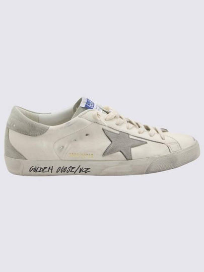 Super Star Suede Leather Low Top Sneaker White - GOLDEN GOOSE - BALAAN 2