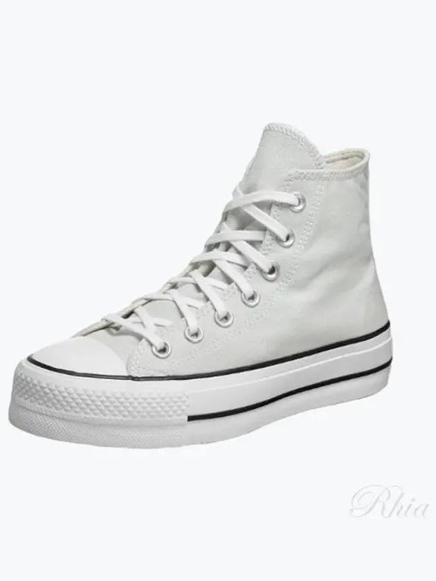 Chuck Taylor All Star Lift Color Light Silver Canvas Shoes 572720C - CONVERSE - BALAAN 1