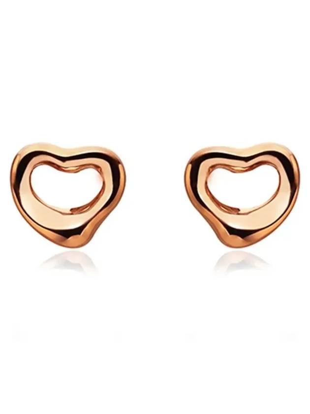 Tiffany 60957371 GRP11359 7 Women s 18K Rose Gold Earrings - TIFFANY & CO. - BALAAN 4