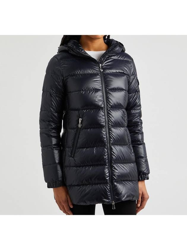 Women's Glements Down Short Padding Navy - MONCLER - BALAAN 3