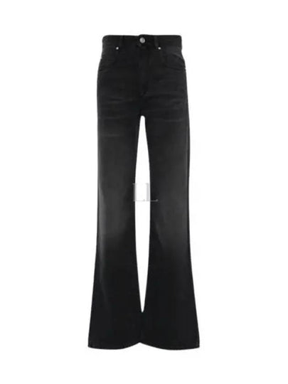 Paryam Wide Jeans Black - ISABEL MARANT - BALAAN 2