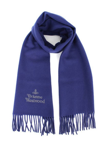 Ranaul Muffler Blue 81030007 - VIVIENNE WESTWOOD - BALAAN 1