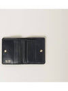 Matelasse Leather Half Wallet Black - MIU MIU - BALAAN 3