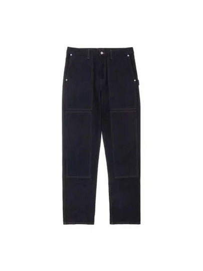 Stitch Indigo Cotton Denim Jeans Black - HELMUT LANG - BALAAN 2